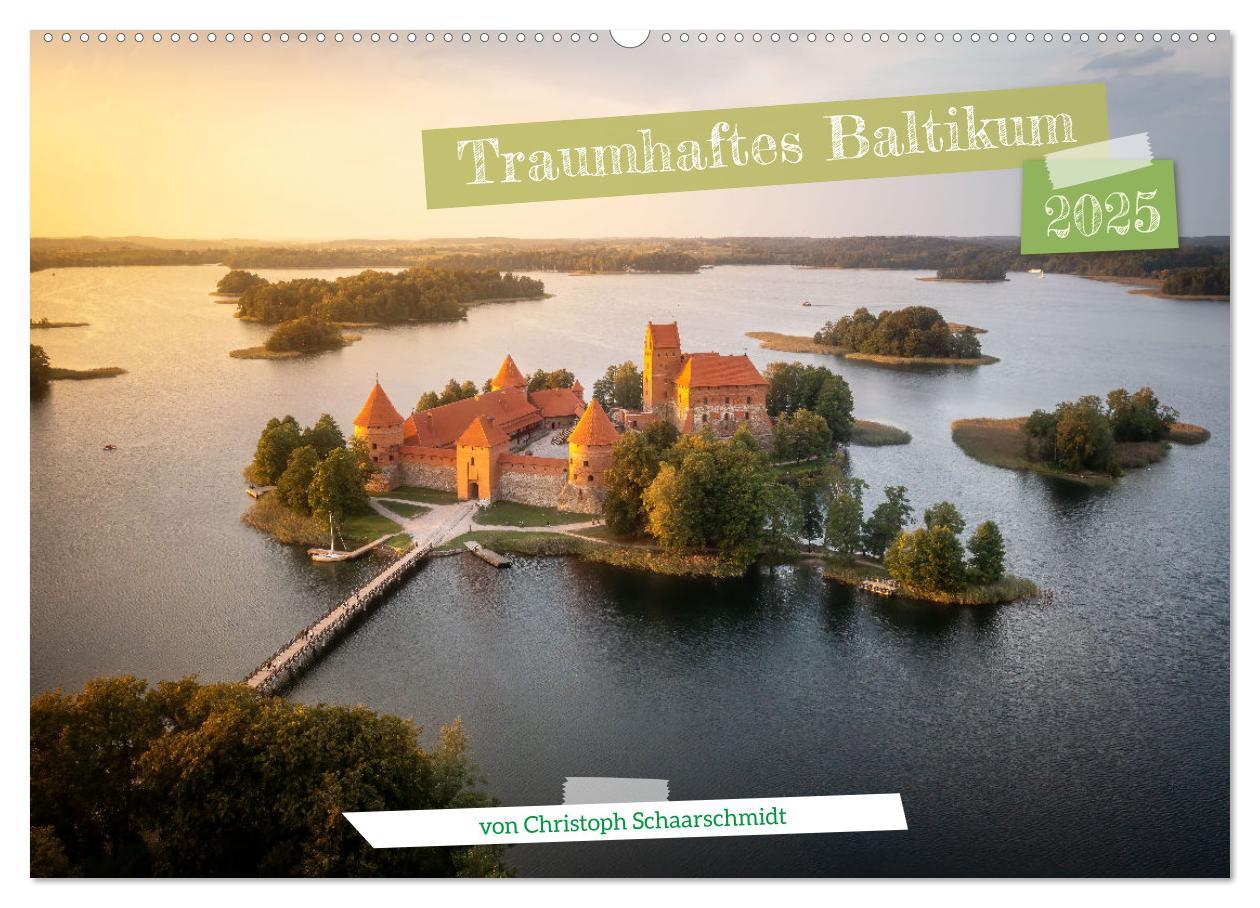 Cover: 9783383880995 | Traumhaftes Baltikum (Wandkalender 2025 DIN A2 quer), CALVENDO...