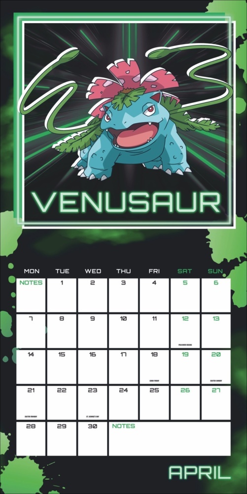 Bild: 9783840196706 | Pokémon Broschurkalender 2025 | Kalender | 28 S. | Englisch | 2025