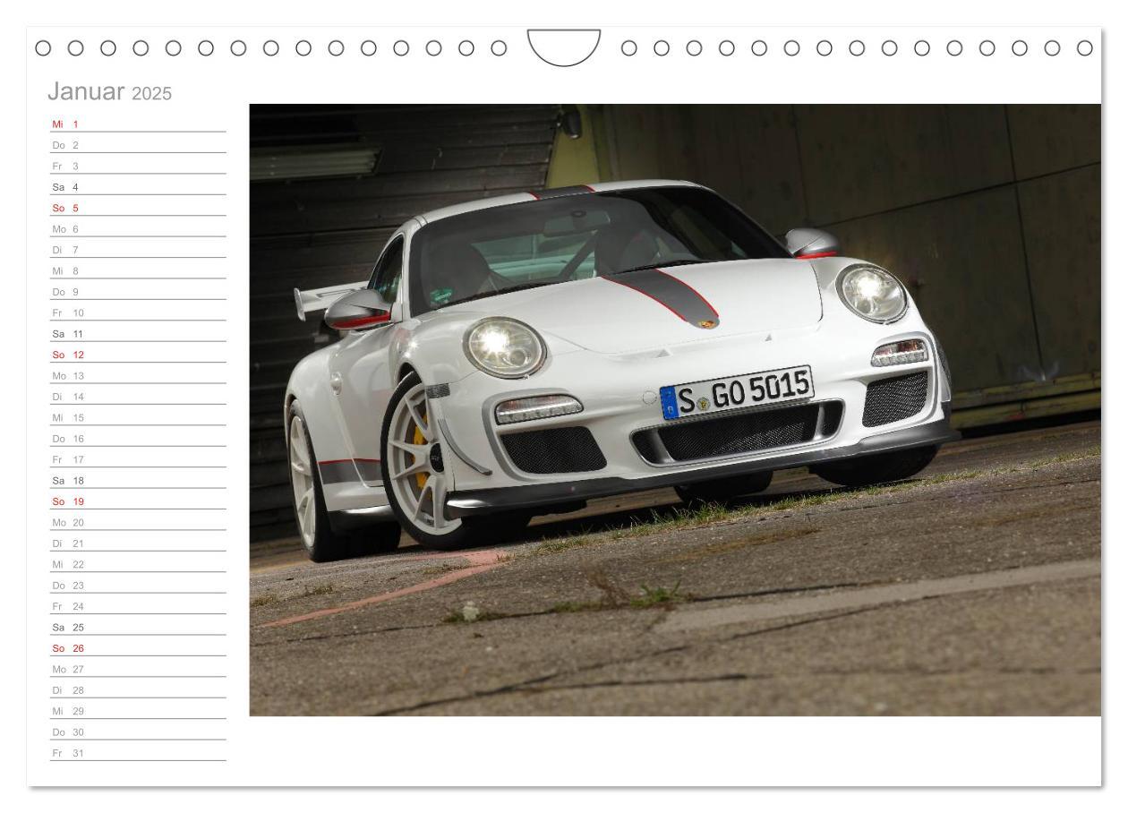 Bild: 9783435536436 | Porsche GT3RS 4,0 (Wandkalender 2025 DIN A4 quer), CALVENDO...