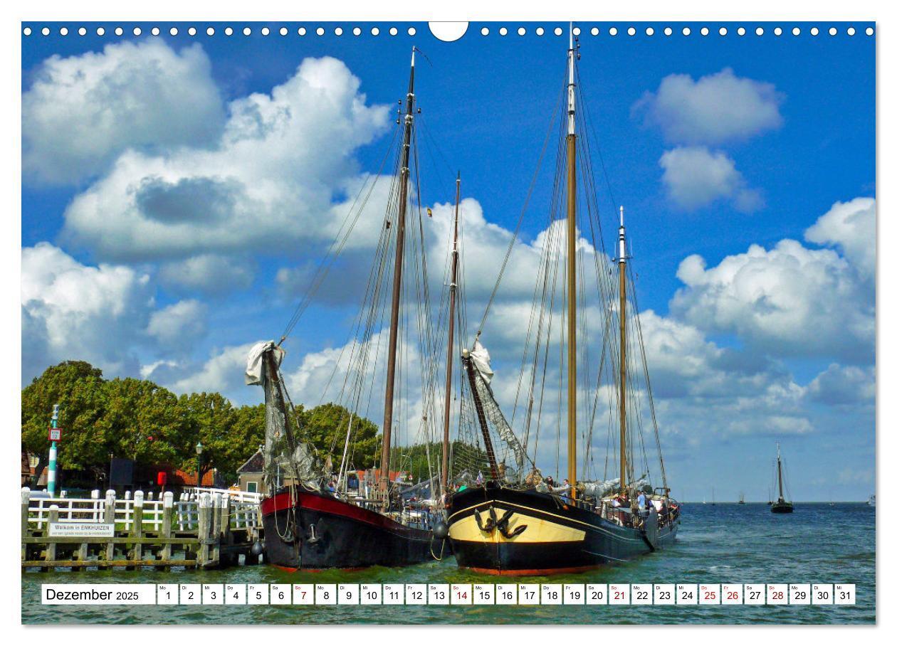 Bild: 9783435164486 | Idylle am Ijsselmeer (Wandkalender 2025 DIN A3 quer), CALVENDO...