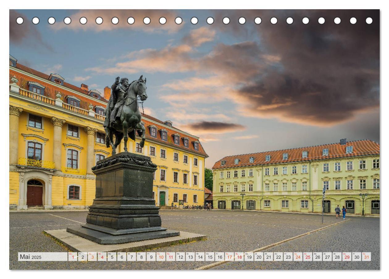 Bild: 9783435313730 | Weimar Impressionen (Tischkalender 2025 DIN A5 quer), CALVENDO...