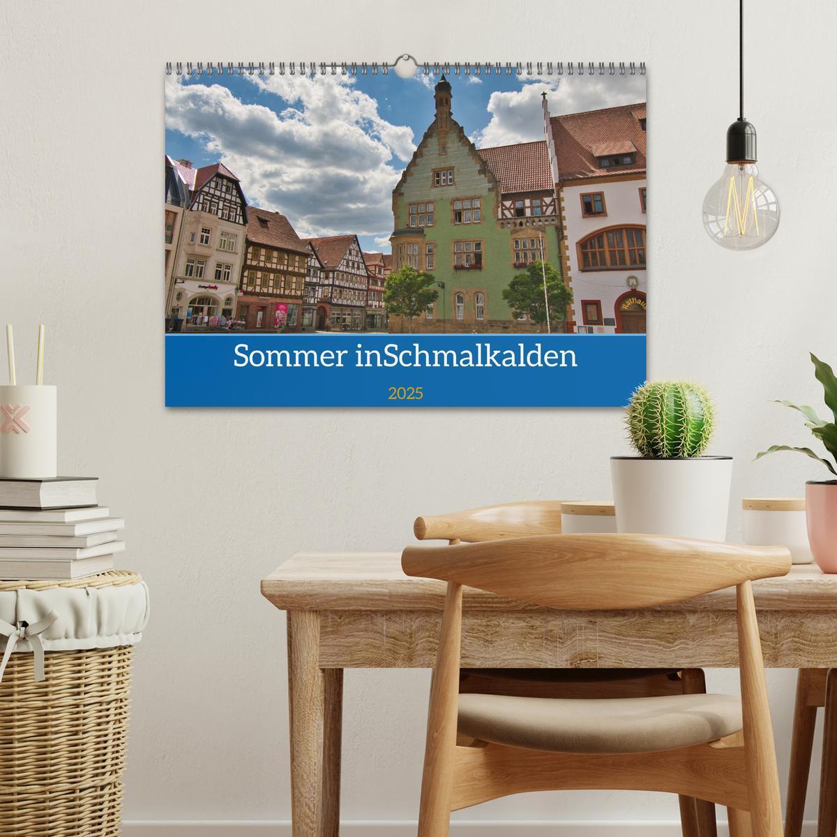 Bild: 9783457158340 | Sommer in Schmalkalden (Wandkalender 2025 DIN A3 quer), CALVENDO...