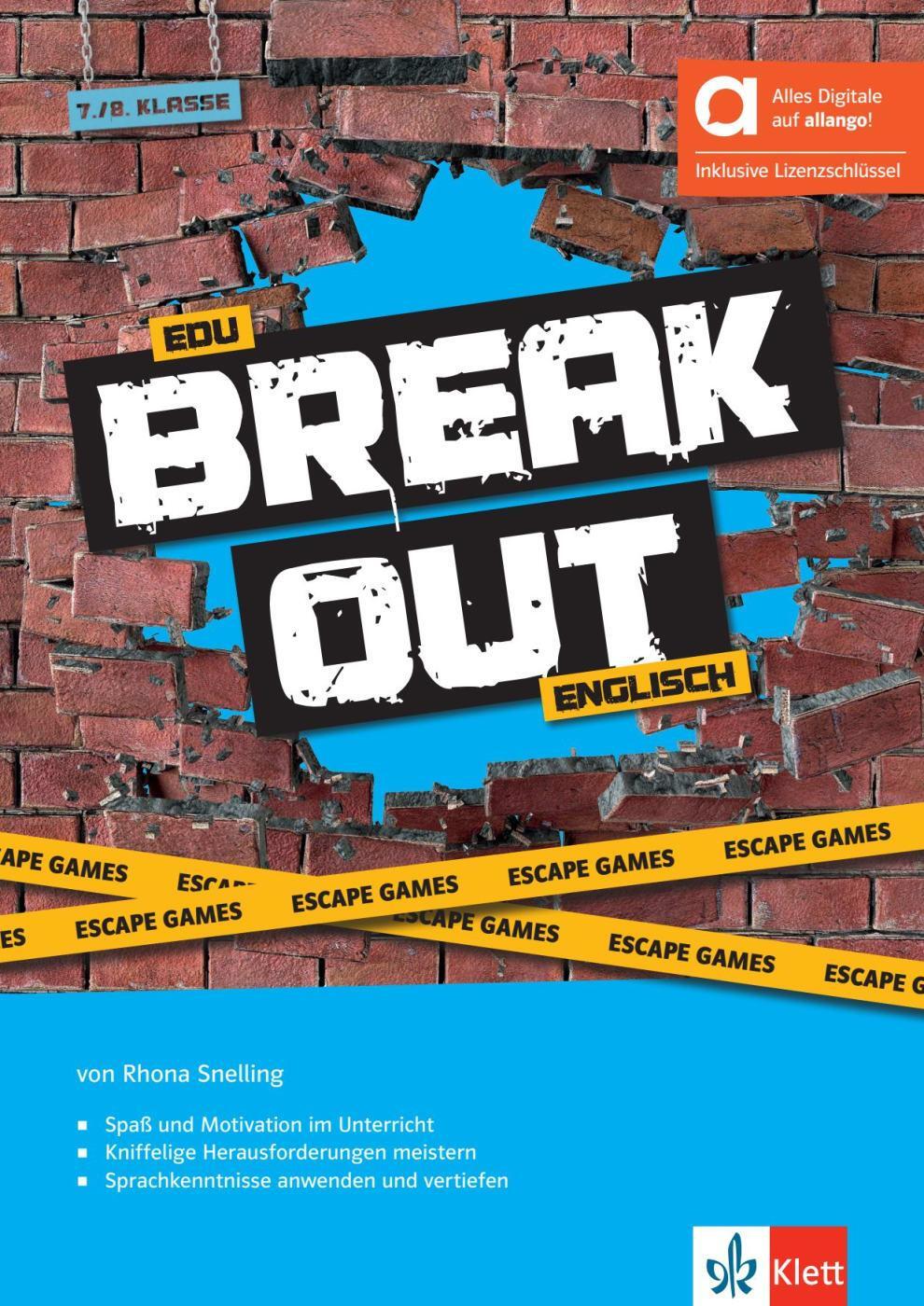 Cover: 9783125066861 | Edu Breakout Englisch - Hybride Ausgabe allango | Rhona Snelling