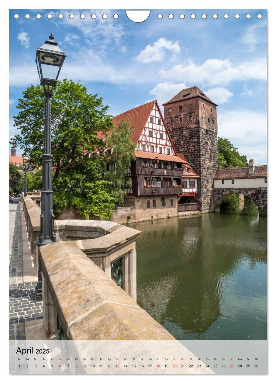 Bild: 9783457036426 | NÜRNBERG Charmante Altstadt (Wandkalender 2025 DIN A4 hoch),...