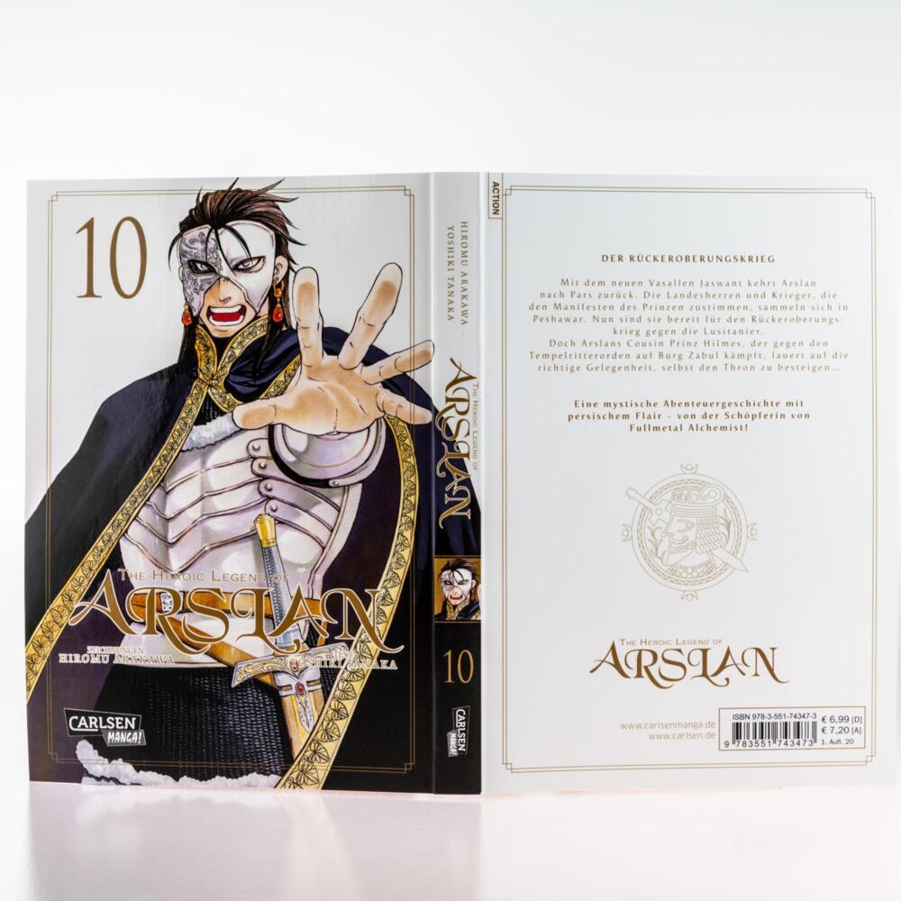 Bild: 9783551743473 | The Heroic Legend of Arslan 10 | Yoshiki Tanaka | Taschenbuch | 192 S.