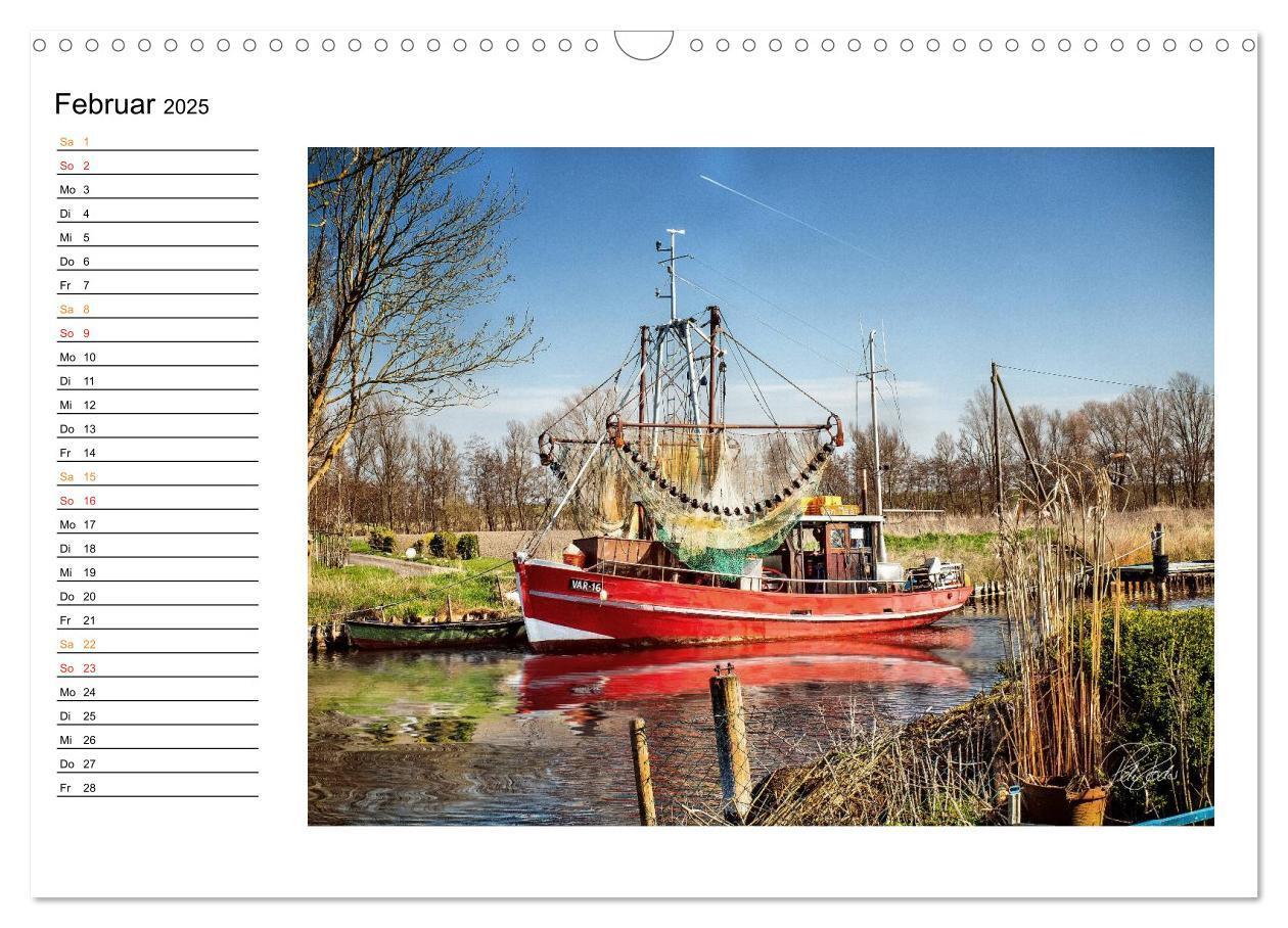 Bild: 9783435787142 | Friesland - am Vareler Hafen (Wandkalender 2025 DIN A3 quer),...