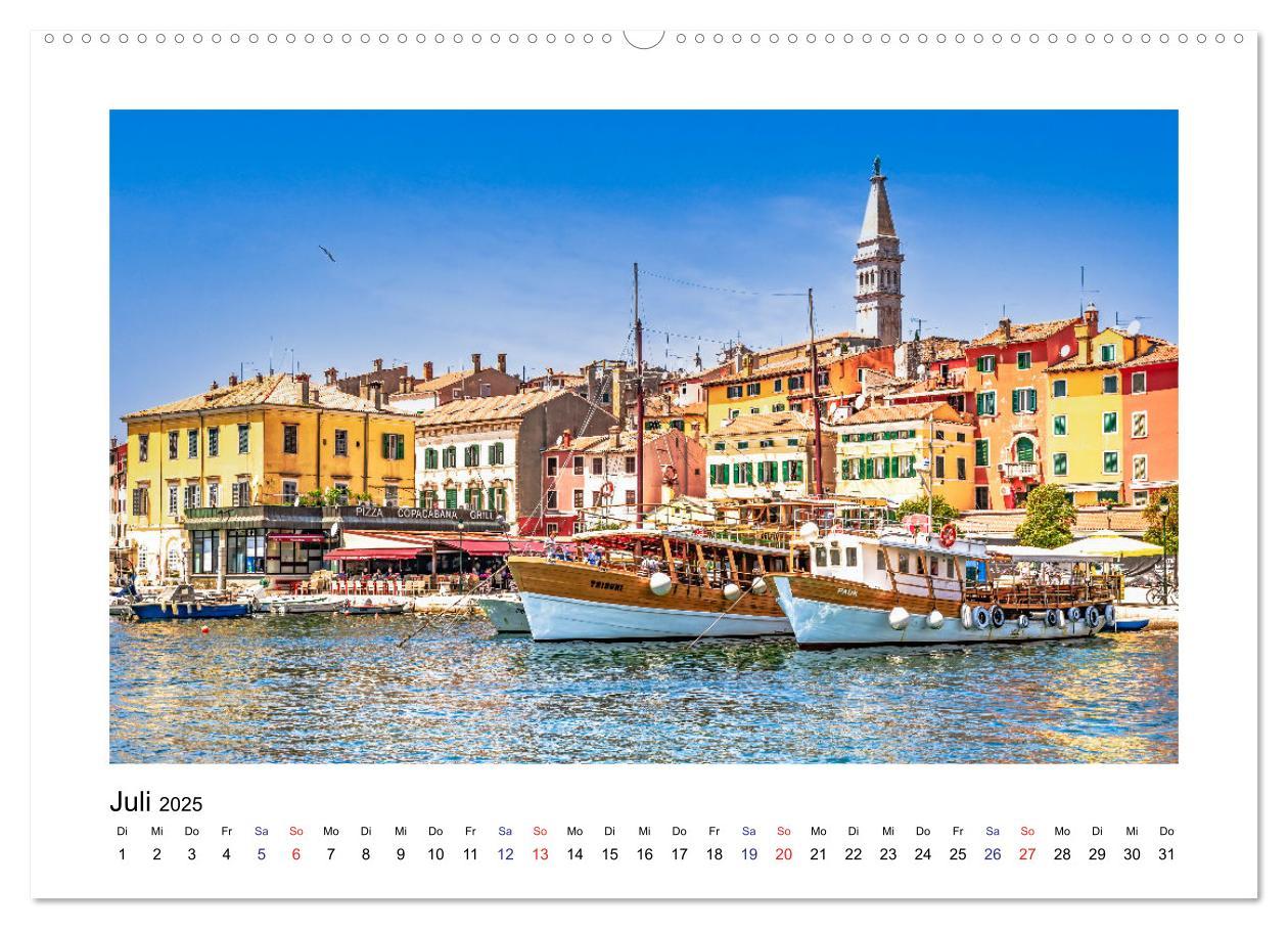 Bild: 9783435175352 | Istrien - Piran ¿ Novigrad ¿ Rovinj ¿ Pula (Wandkalender 2025 DIN...