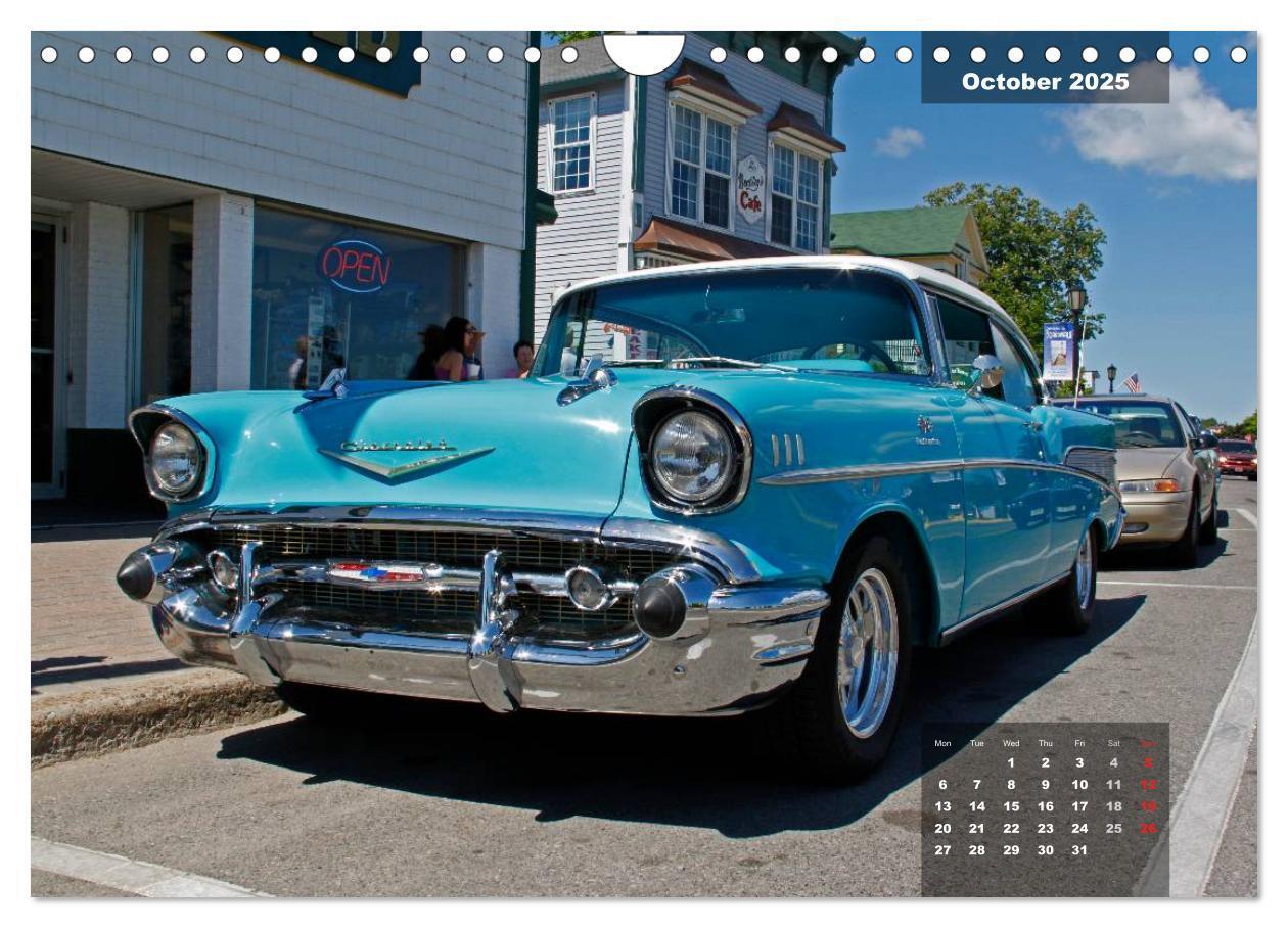 Bild: 9781325977161 | US Classic Cars (Wall Calendar 2025 DIN A4 landscape), CALVENDO 12...