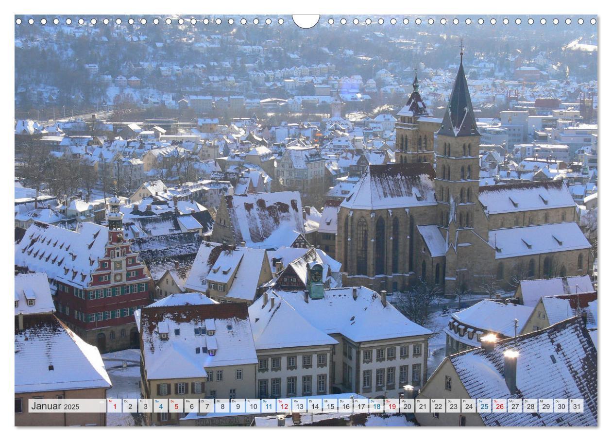 Bild: 9783457180709 | Esslingen zwischen Tag und Nacht (Wandkalender 2025 DIN A3 quer),...