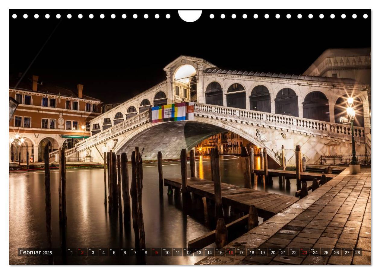 Bild: 9783435665631 | Leuchtendes Venedig (Wandkalender 2025 DIN A4 quer), CALVENDO...