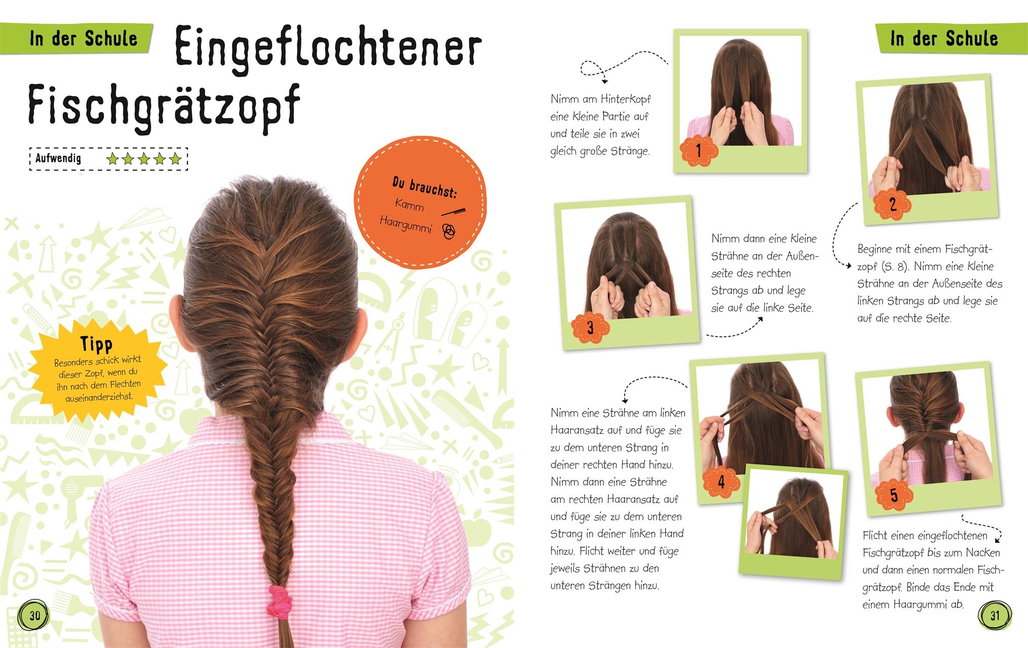 Bild: 9783831032778 | Zöpfe, Knoten, Flechtfrisuren | 30 Hairstyles für Mädchen | Benjamin