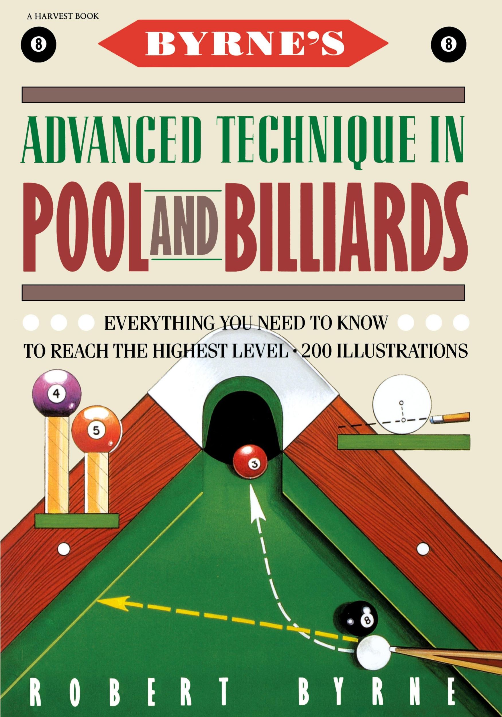 Cover: 9780156149716 | Byrne's Advanced Technique in Pool and Billiards | Robert Byrne | Buch