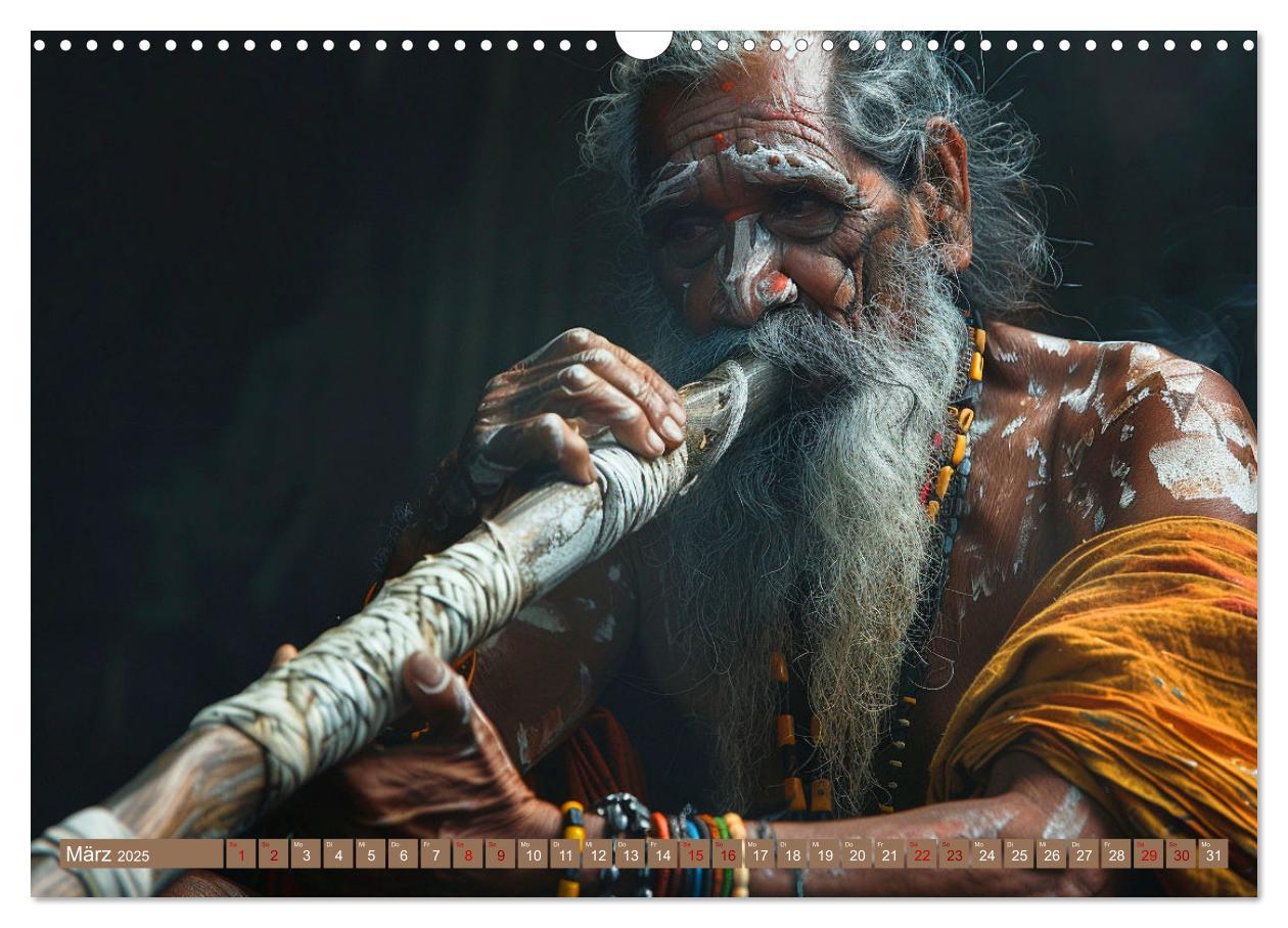 Bild: 9783383819155 | Aborigines - Farben des Outback (Wandkalender 2025 DIN A3 quer),...