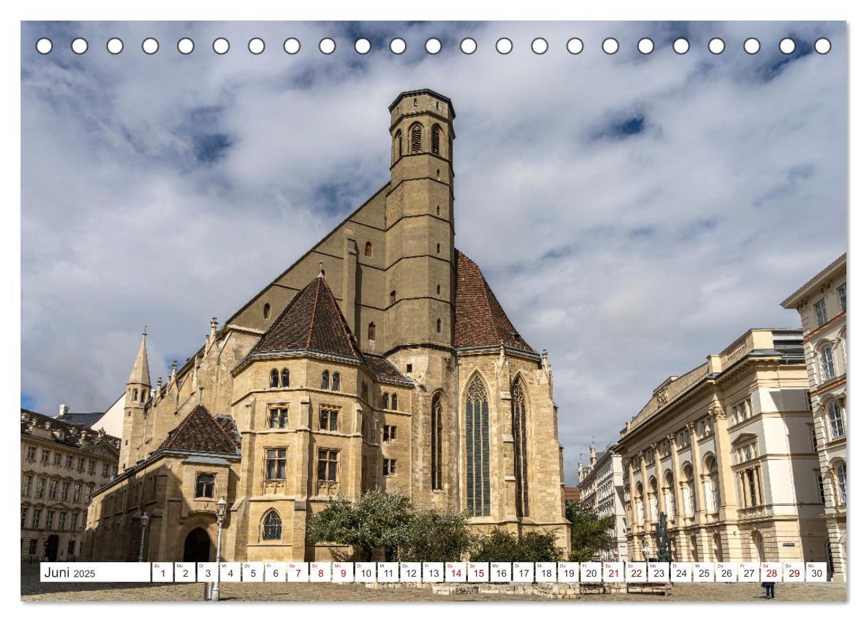 Bild: 9783435095698 | Kirchen in Wien (Tischkalender 2025 DIN A5 quer), CALVENDO...