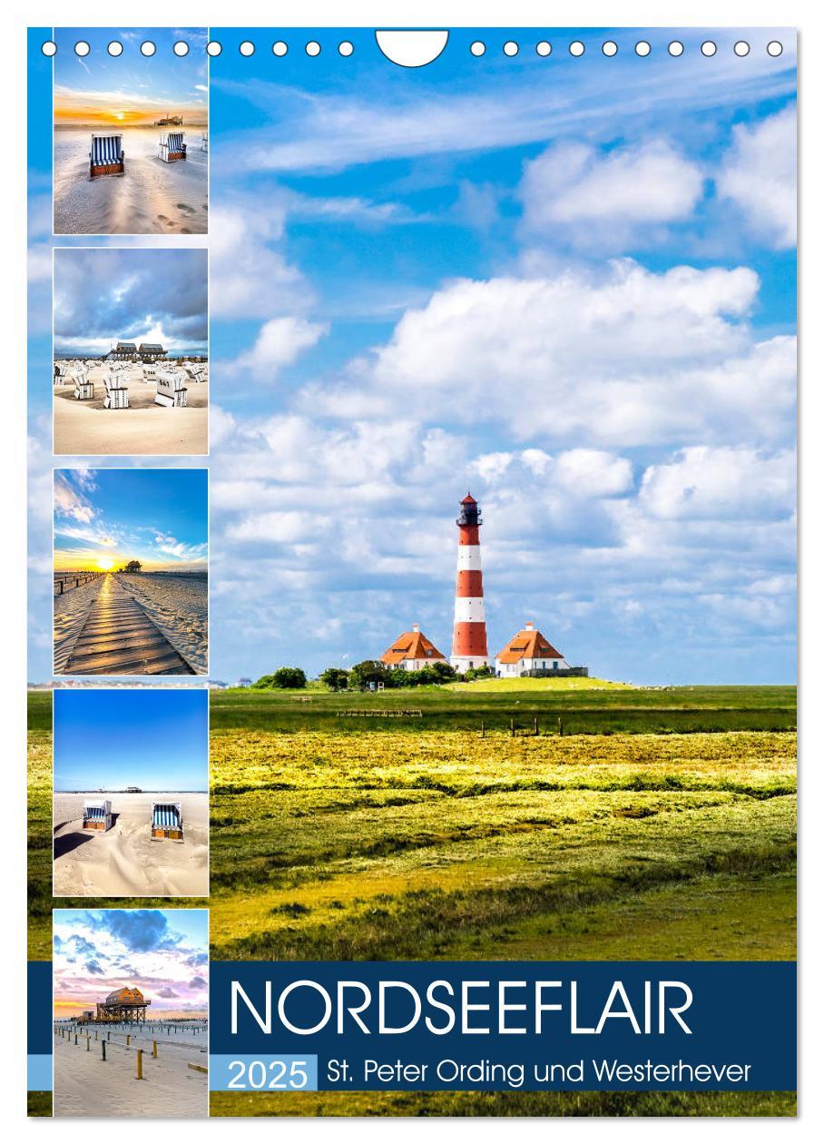 Cover: 9783435964604 | NORDSEEFLAIR - St. Peter Ording und Westerhever (Wandkalender 2025...