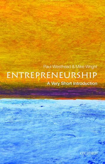 Cover: 9780199670543 | Entrepreneurship: A Very Short Introduction | Mike Wright (u. a.)