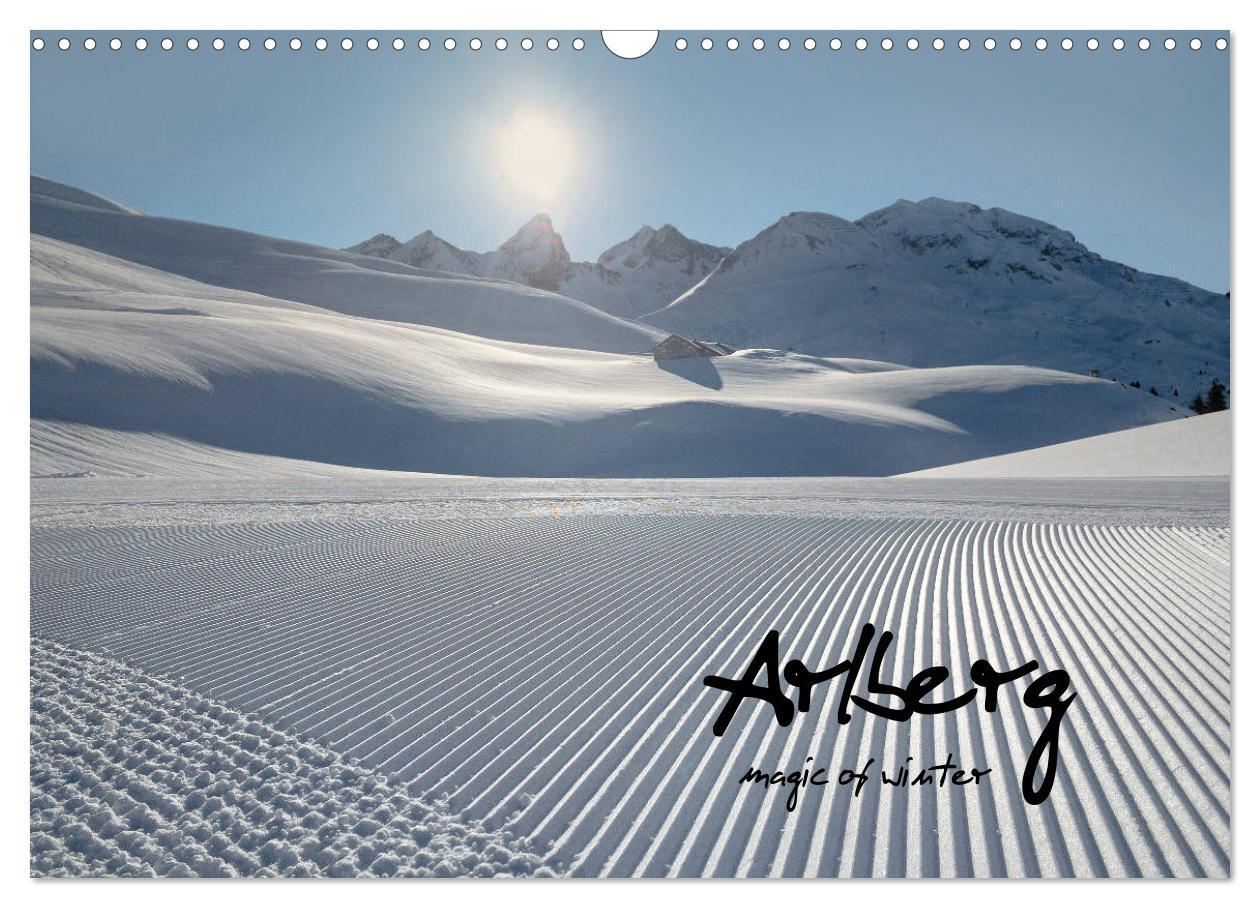 Cover: 9783435232888 | Arlberg - magic of winter (Wandkalender 2025 DIN A3 quer), CALVENDO...