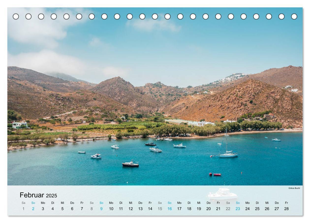 Bild: 9783383996221 | Patmos - Die heilige Insel (Tischkalender 2025 DIN A5 quer),...