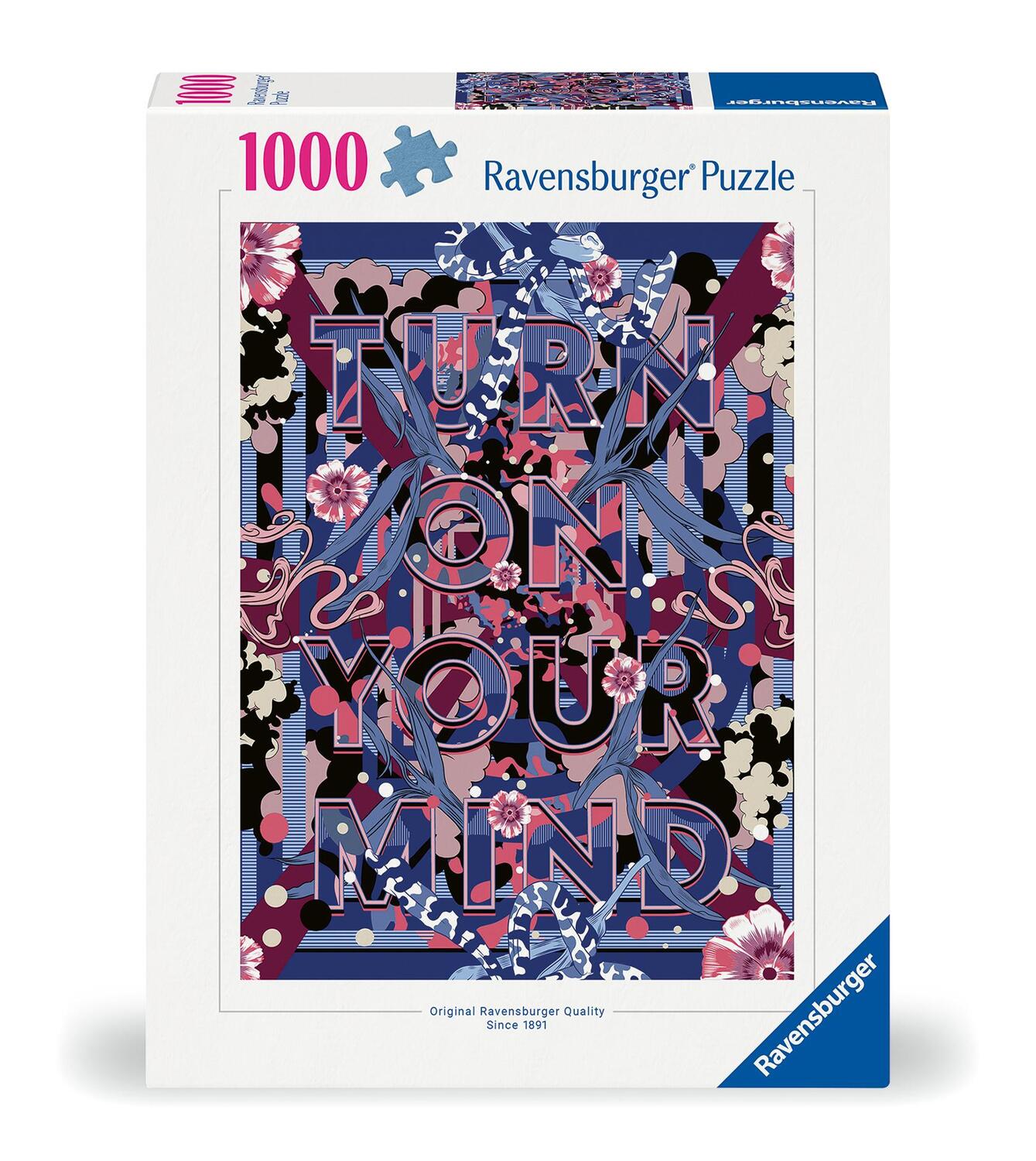 Cover: 4005555007838 | Ravensburger Puzzle 12000783 Turn on your mind - 1000 Teile Puzzle...