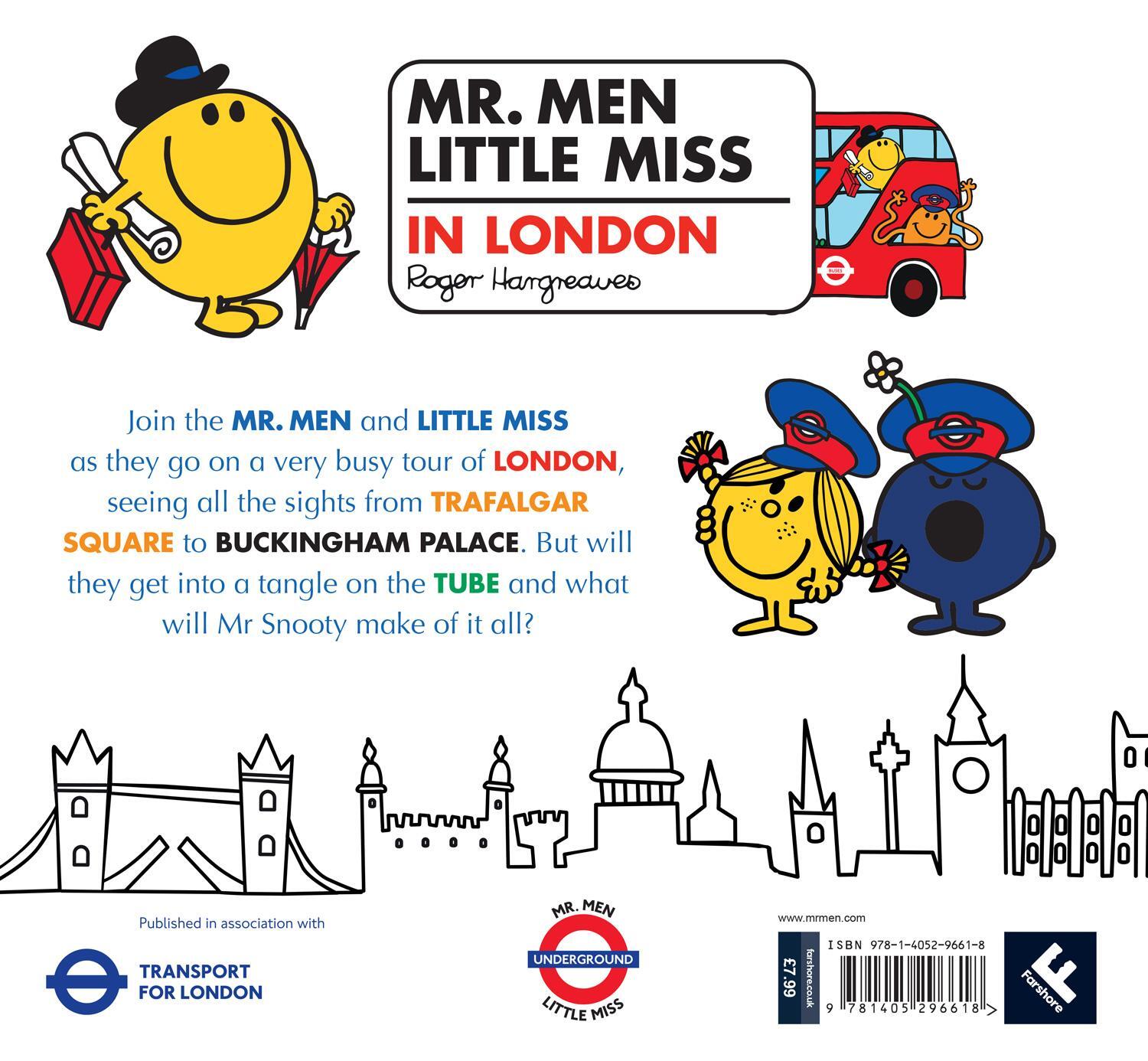 Rückseite: 9781405296618 | Mr. Men in London | Adam Hargreaves | Taschenbuch | 32 S. | Englisch