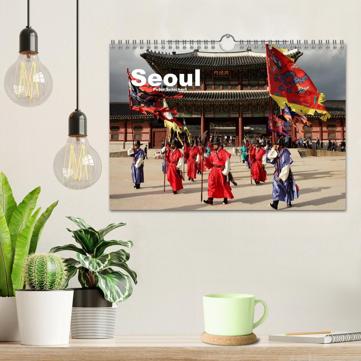 Bild: 9783435741823 | Seoul (Wandkalender 2025 DIN A4 quer), CALVENDO Monatskalender | 2025