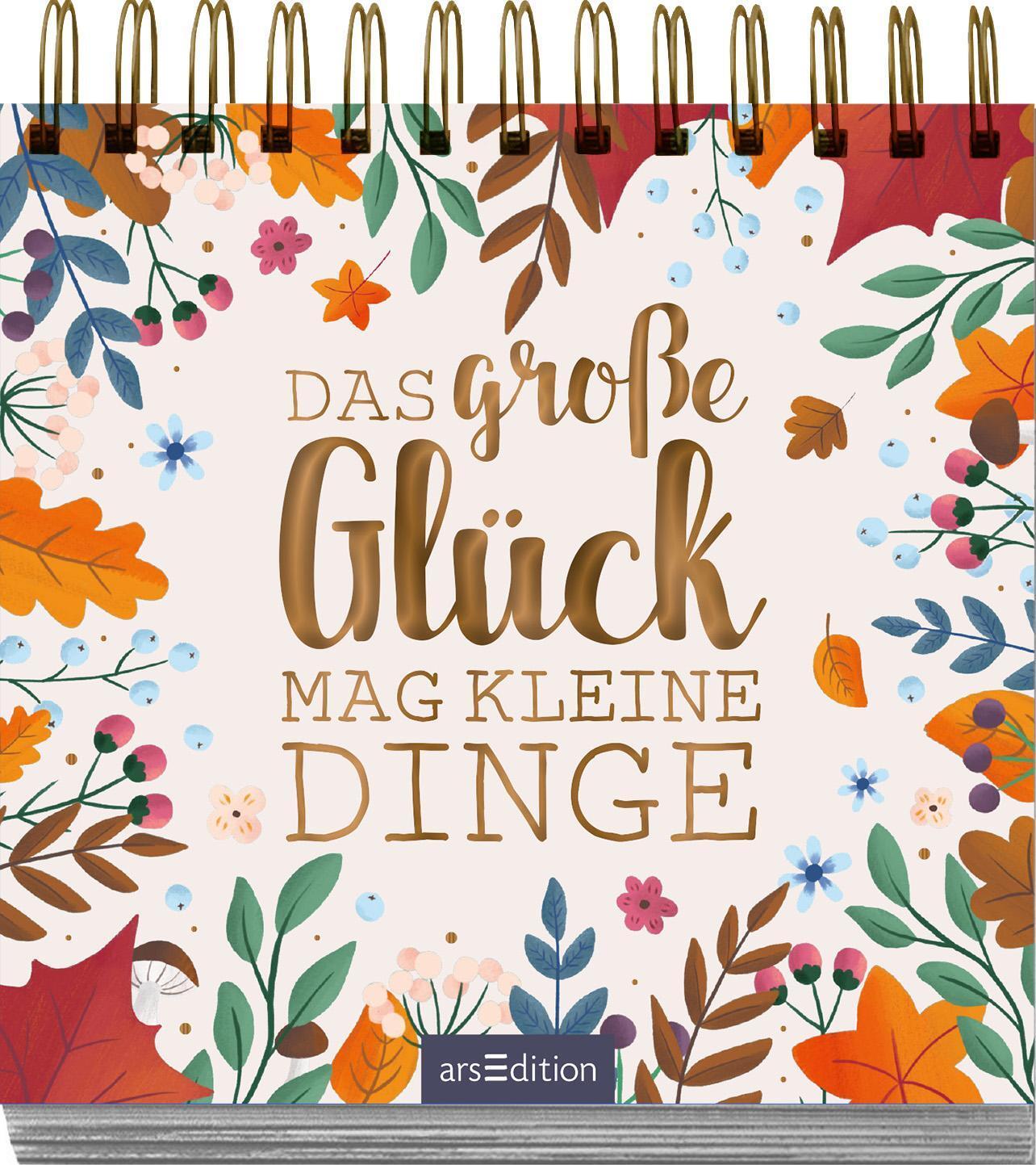 Bild: 9783845838779 | Das große Glück mag kleine Dinge | Taschenbuch | Spiralbindung | 2020