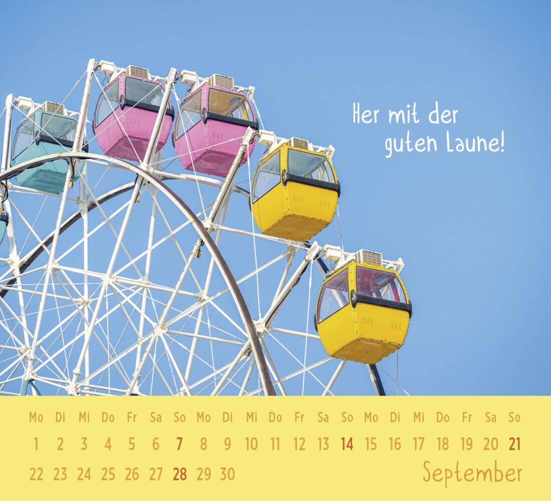 Bild: 4036442012208 | Mini-Kalender 2025: Der kleine Gute-Laune-Kalender | Groh Verlag