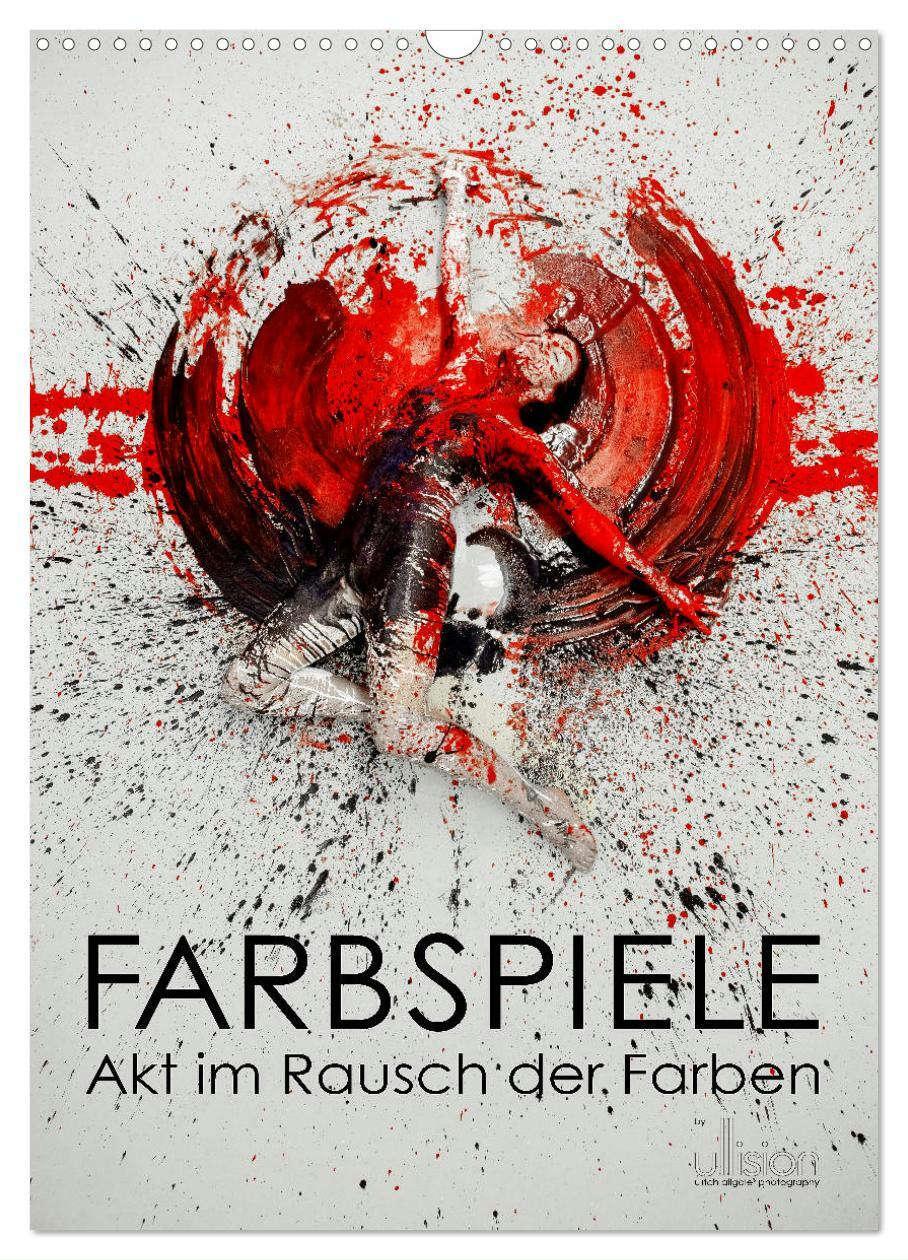 Cover: 9783457014370 | Farbspiele - Akt im Rausch der Farben (Wandkalender 2025 DIN A3...