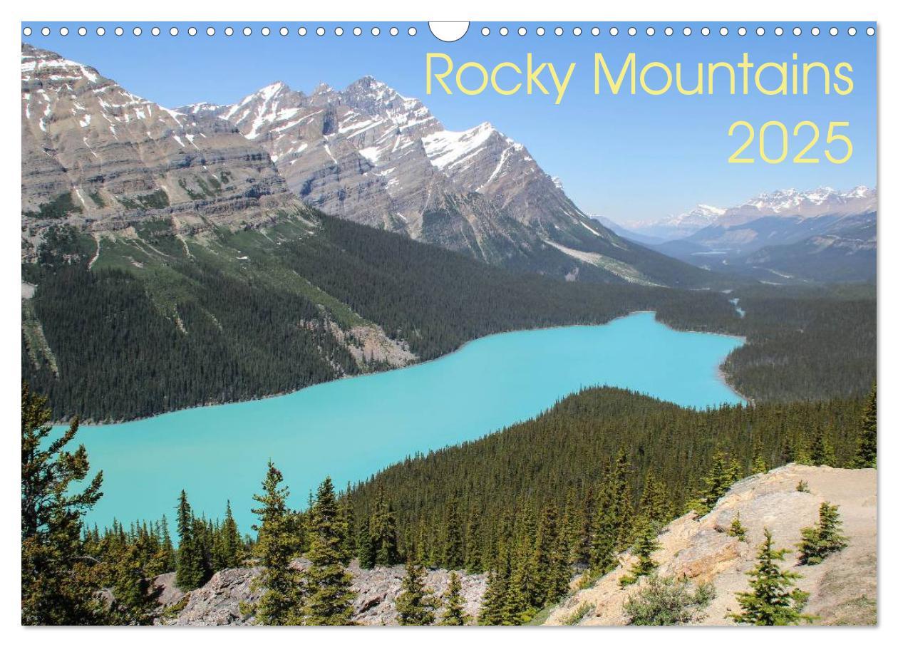 Cover: 9783435576203 | Rocky Mountains 2025 (Wandkalender 2025 DIN A3 quer), CALVENDO...