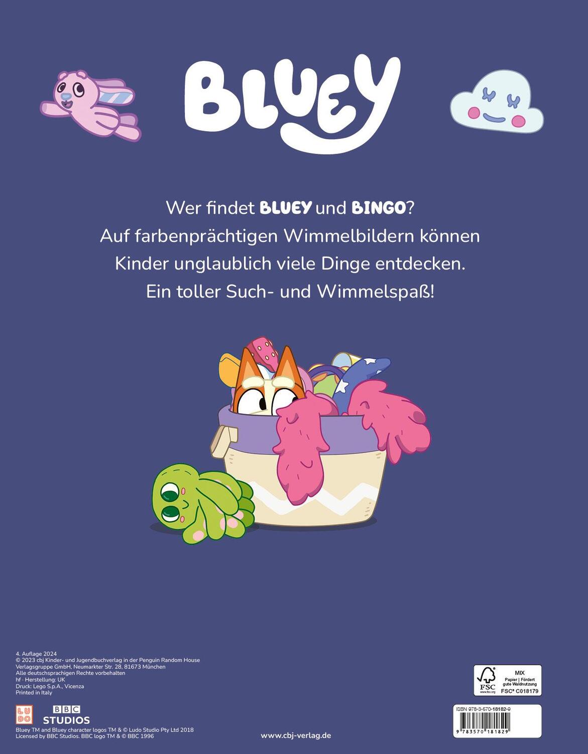 Bild: 9783570181829 | BLUEY - Wo ist Bluey? | Buch | BLUEY - Bilderbücher | 32 S. | Deutsch