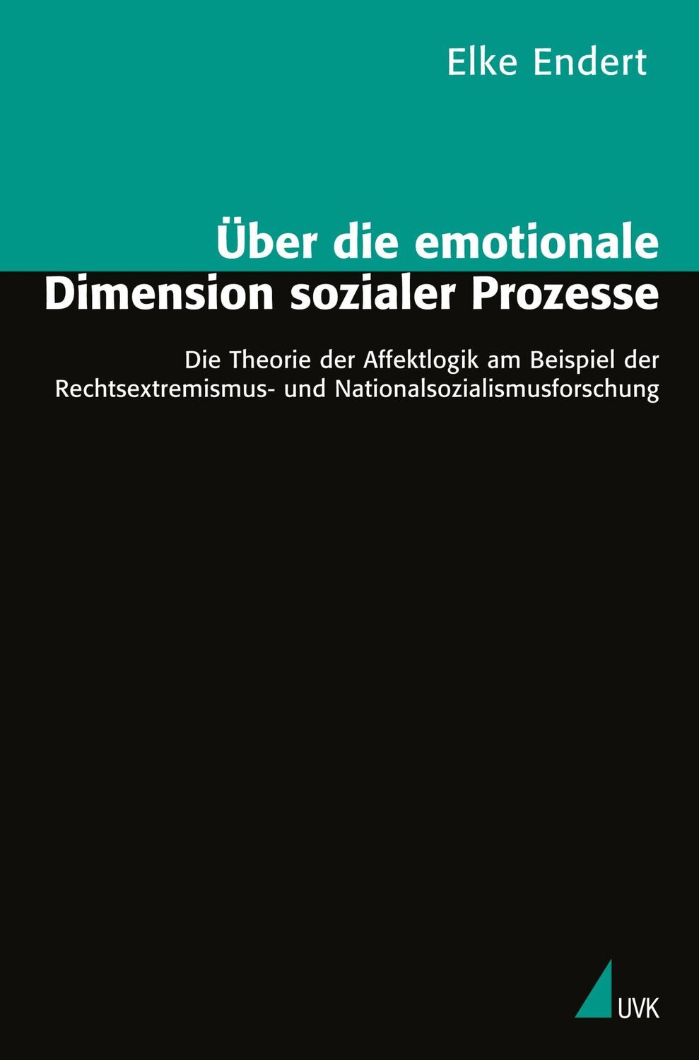 Cover: 9783896696038 | Über die emotionale Dimension sozialer Prozesse | Elke Endert | Buch