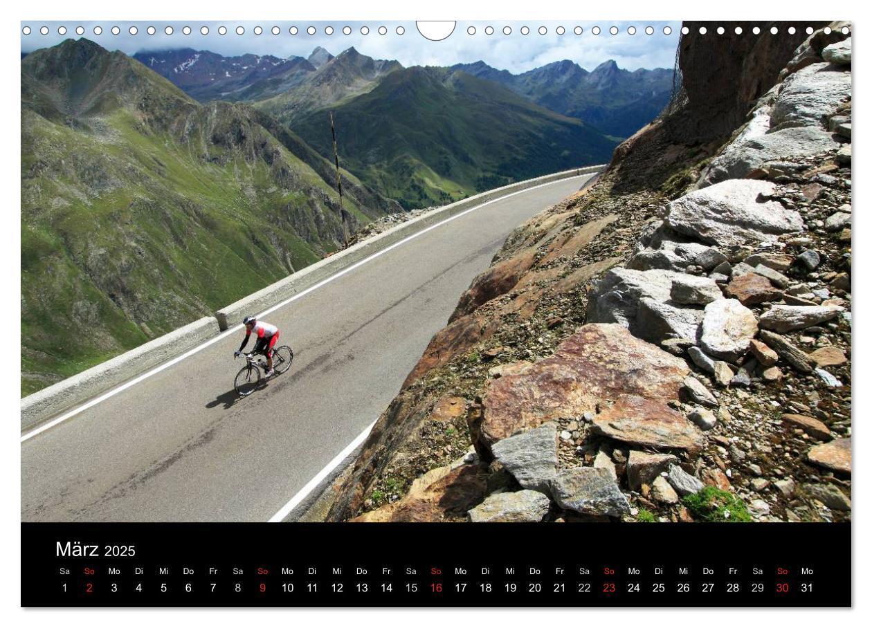 Bild: 9783435625314 | Alpenpässe auf dem Rennrad "Himmlische Serpentinen" (Wandkalender...