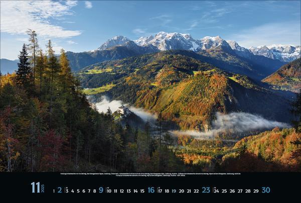 Bild: 9783731876021 | Faszination Alpen 2025 | Verlag Korsch | Kalender | 14 S. | Deutsch