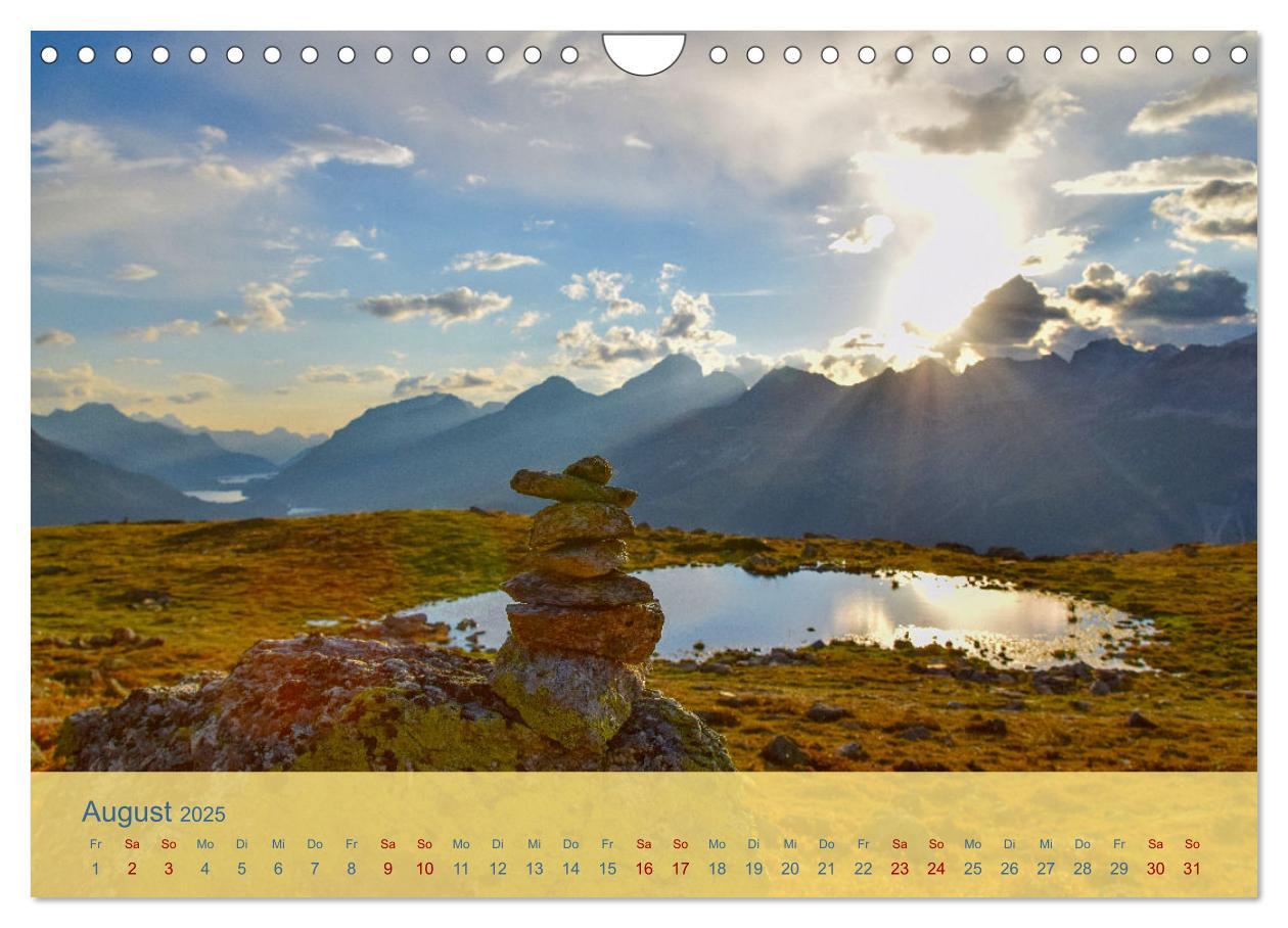 Bild: 9783435107247 | Oberengadin - Berge, Seen und Licht (Wandkalender 2025 DIN A4...