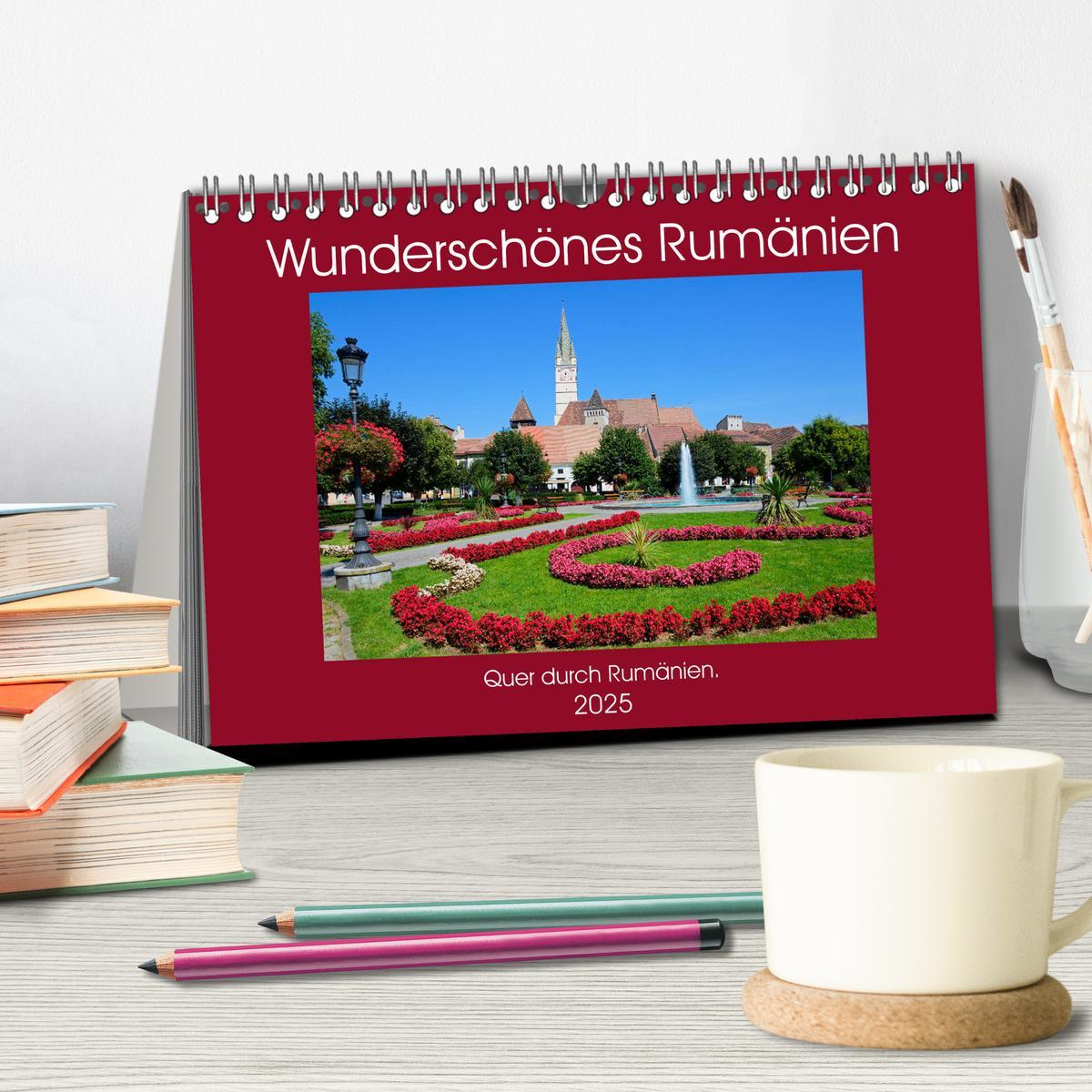 Bild: 9783435173891 | Wunderschönes Rumänien (Tischkalender 2025 DIN A5 quer), CALVENDO...