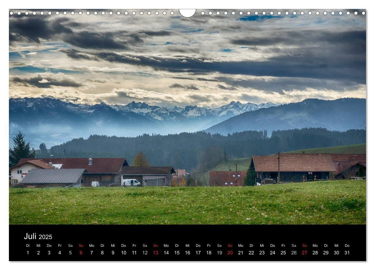 Bild: 9783435558773 | Allgäuer Impressionen (Wandkalender 2025 DIN A3 quer), CALVENDO...