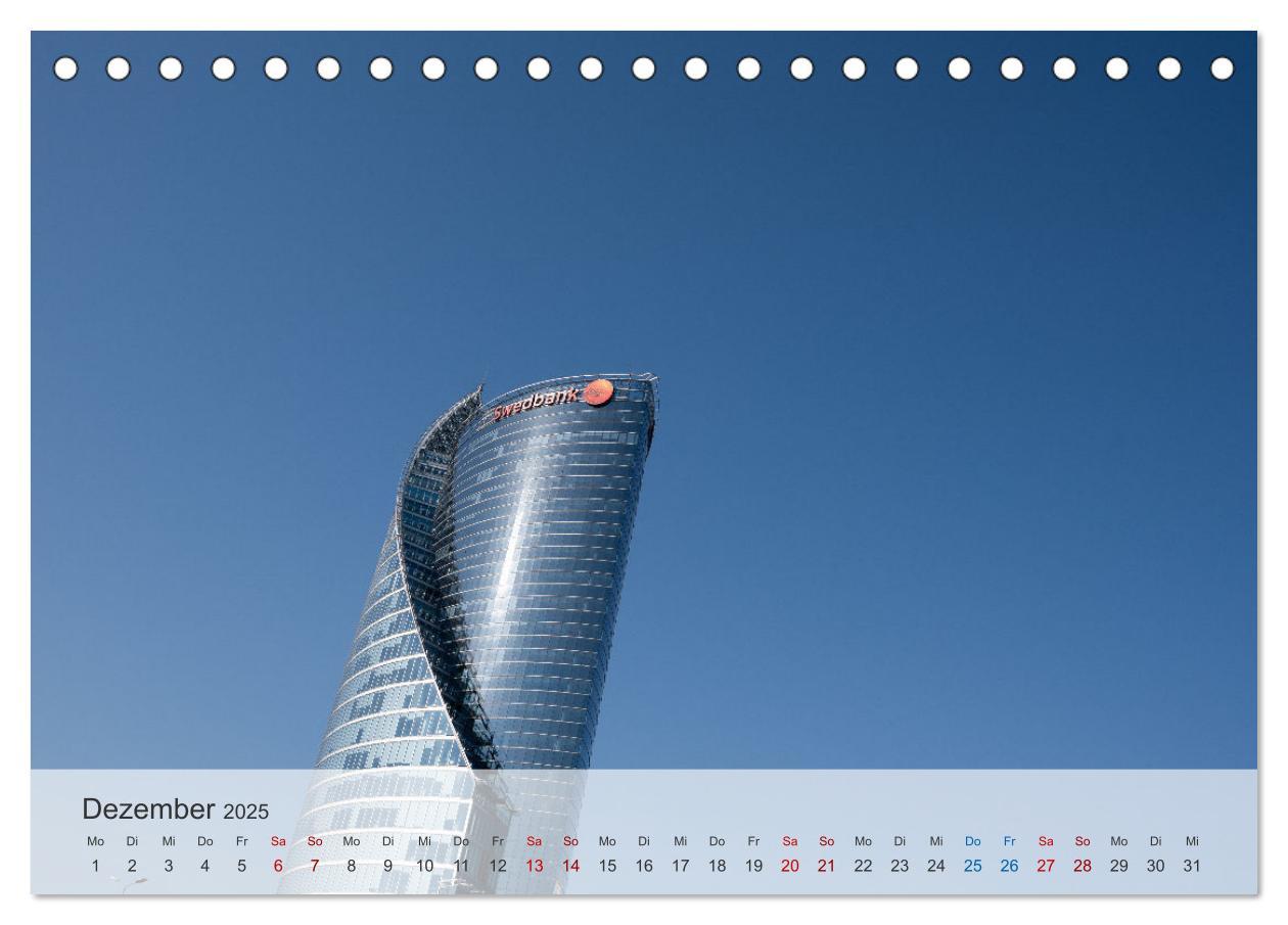 Bild: 9783435833399 | Riga - Paris des Ostens (Tischkalender 2025 DIN A5 quer), CALVENDO...