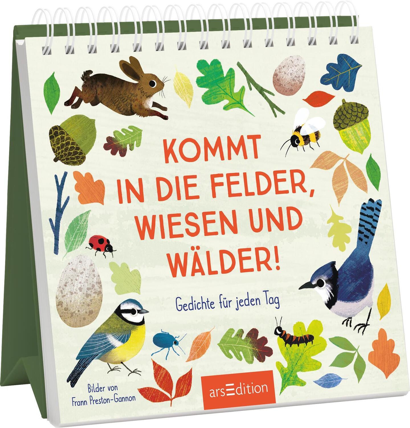 Cover: 9783845846538 | Kommt in die Felder, Wiesen und Wälder! | Gedichte für jeden Tag