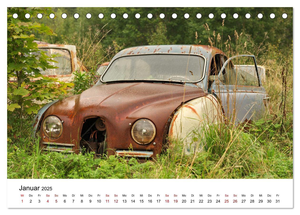 Bild: 9783435414130 | Rostende Legenden (Tischkalender 2025 DIN A5 quer), CALVENDO...