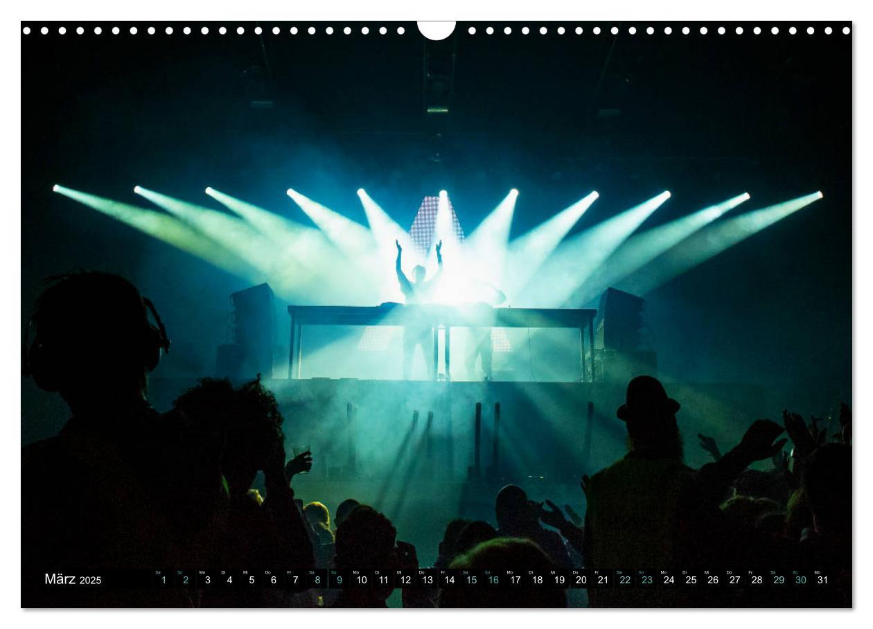 Bild: 9783435337507 | DJ Liveact (Wandkalender 2025 DIN A3 quer), CALVENDO Monatskalender