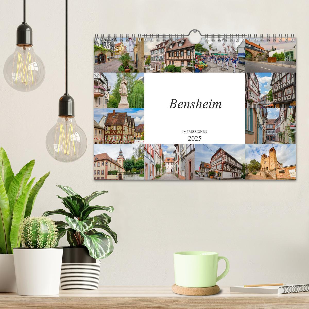 Bild: 9783435191482 | Bensheim Impressionen (Wandkalender 2025 DIN A4 quer), CALVENDO...