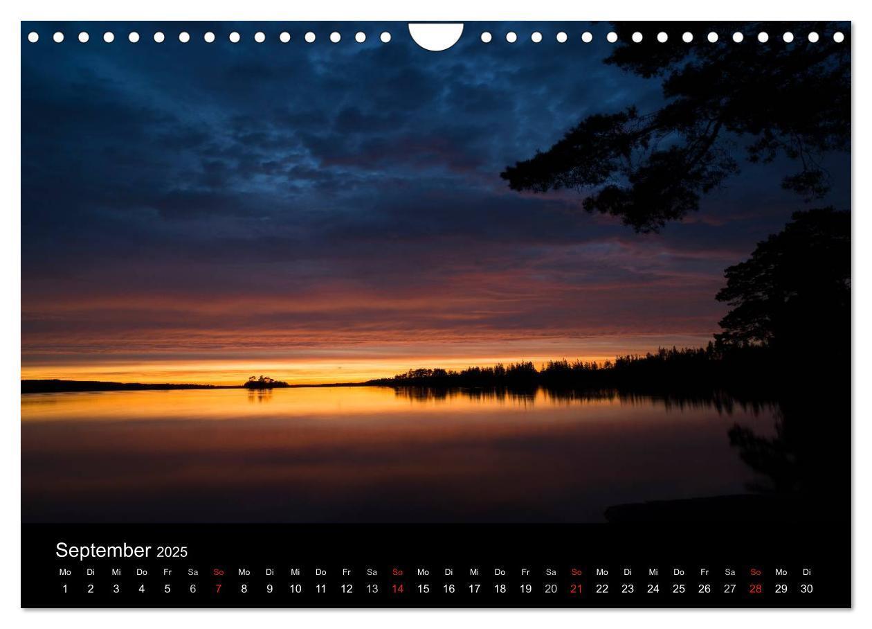 Bild: 9783435535774 | Schweden im Wechsel der Jahreszeiten (Wandkalender 2025 DIN A4...