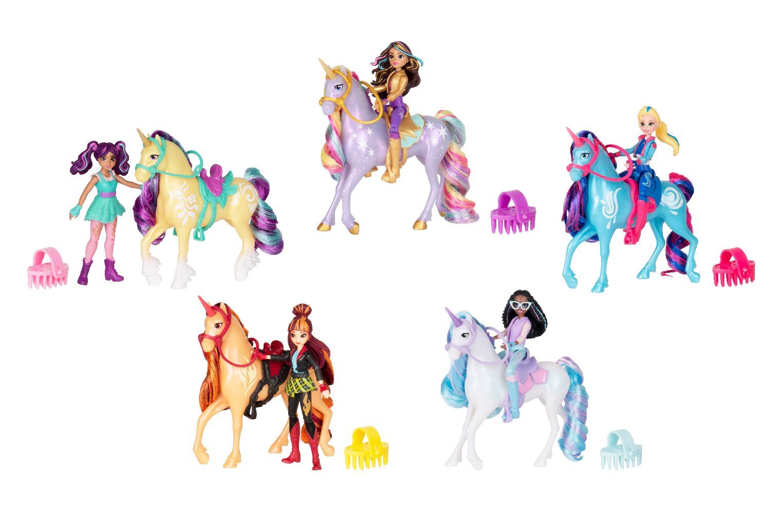 Bild: 778988461969 | UCA Small Doll &amp; Unicorn Lyla &amp; Glacier | In Karton | 46196 | Deutsch