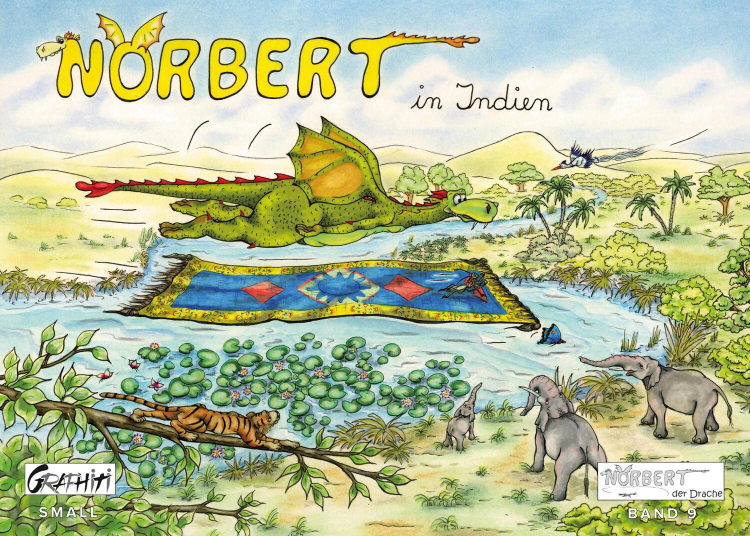 Cover: 9783756874576 | Norbert in Indien | Norbert der Drache (Kleinformat) | Ingrid Bürger