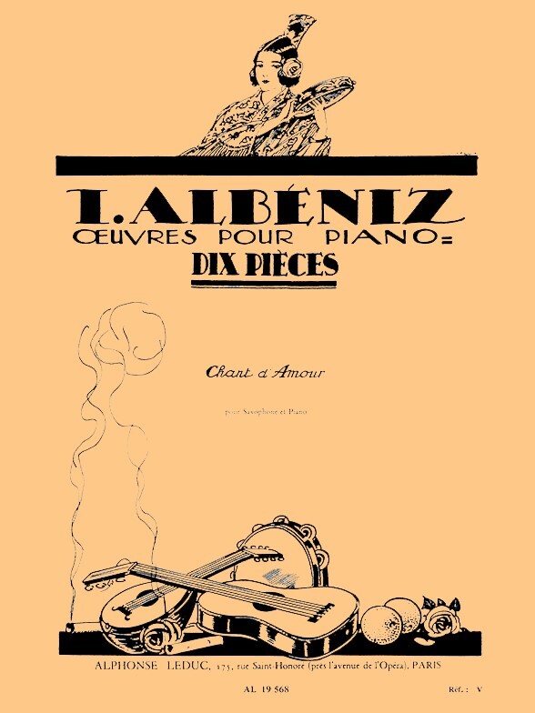 Cover: 9790046195686 | Chant D'Amour | Isaac Manuel Albéniz | Buch | Alphonse Leduc