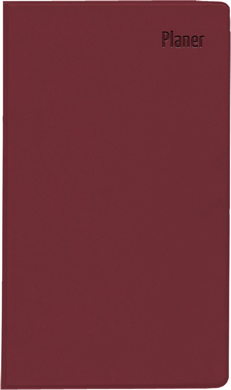 Cover: 4006928025749 | Taschenplaner bordeaux 2025 - Bürokalender 9,5x16 cm - 112 Seiten -...