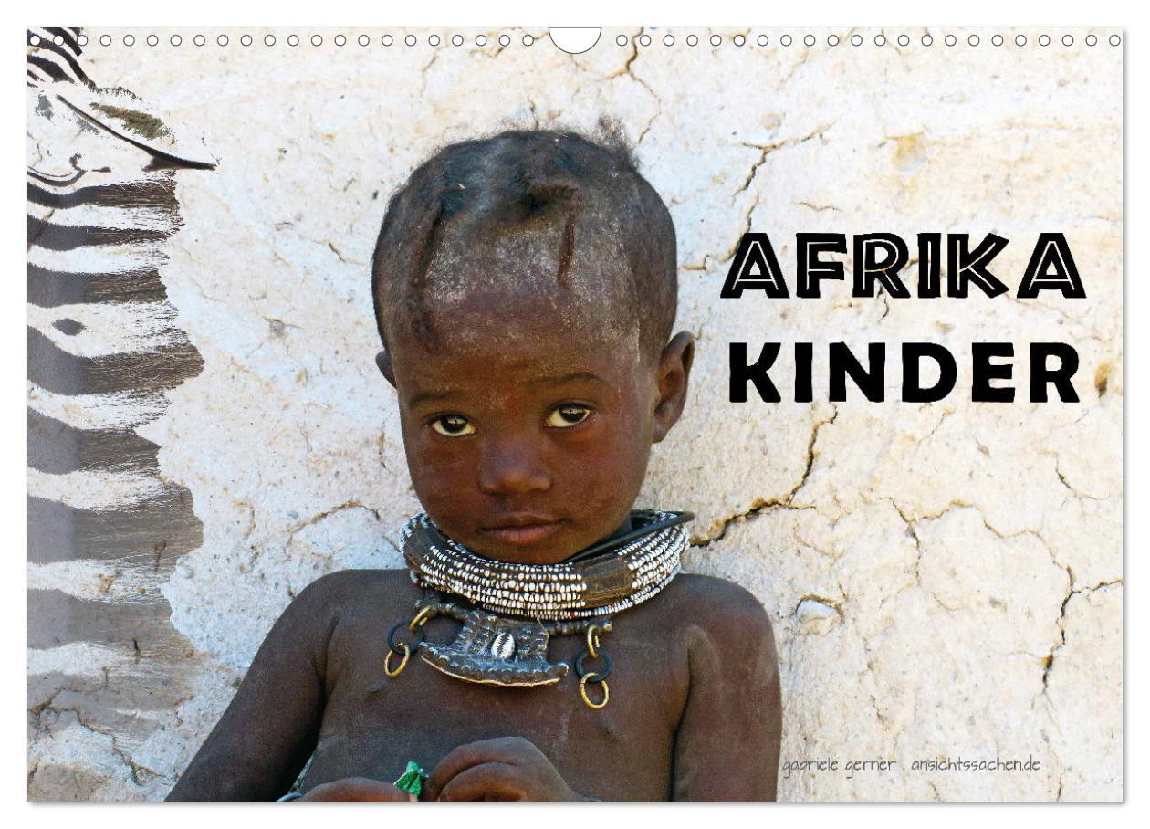 Cover: 9783383923784 | Afrika Kinder (Wandkalender 2025 DIN A3 quer), CALVENDO Monatskalender