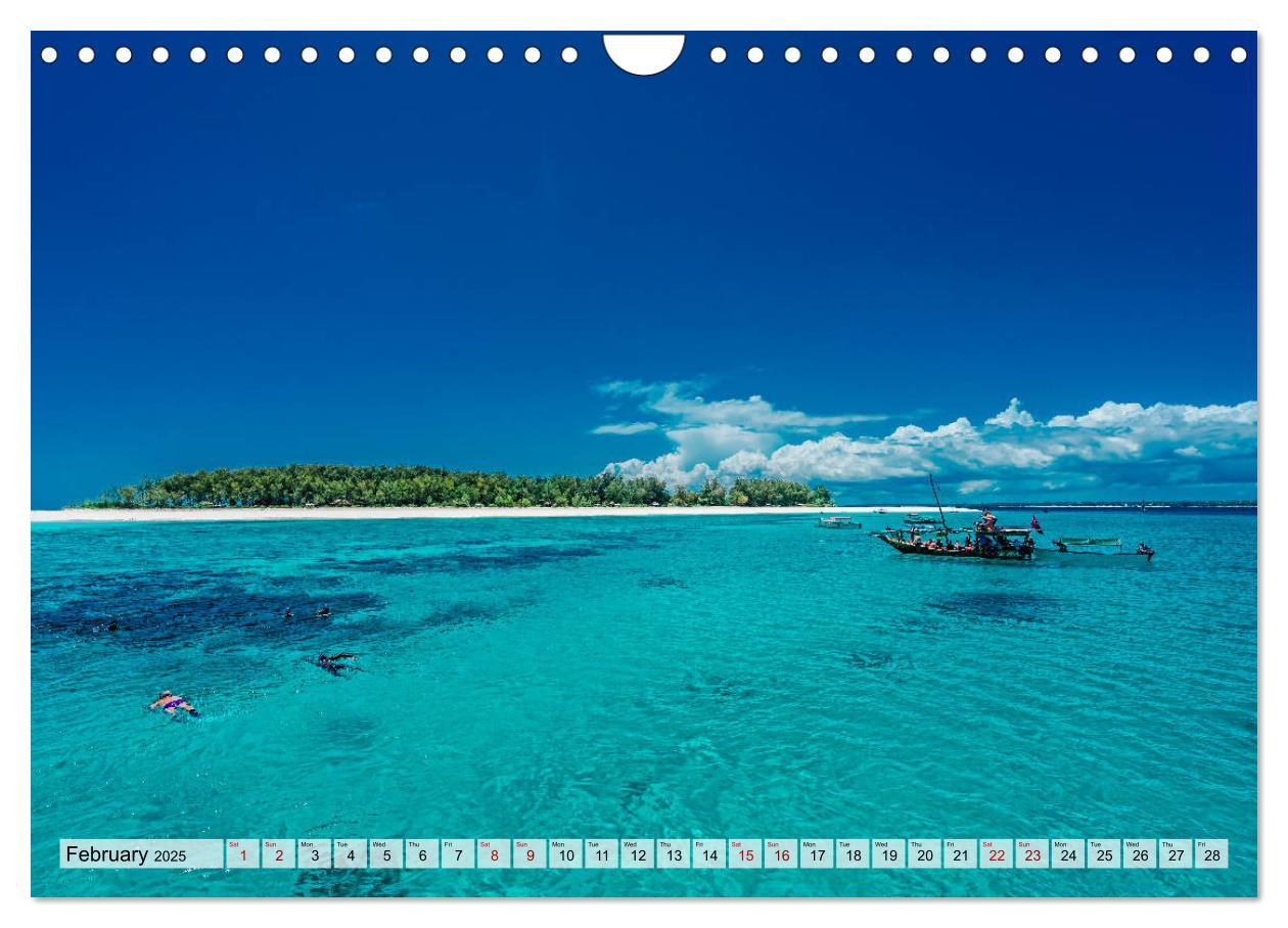 Bild: 9781325945412 | Welcome to Zanzibar (Wall Calendar 2025 DIN A4 landscape), CALVENDO...