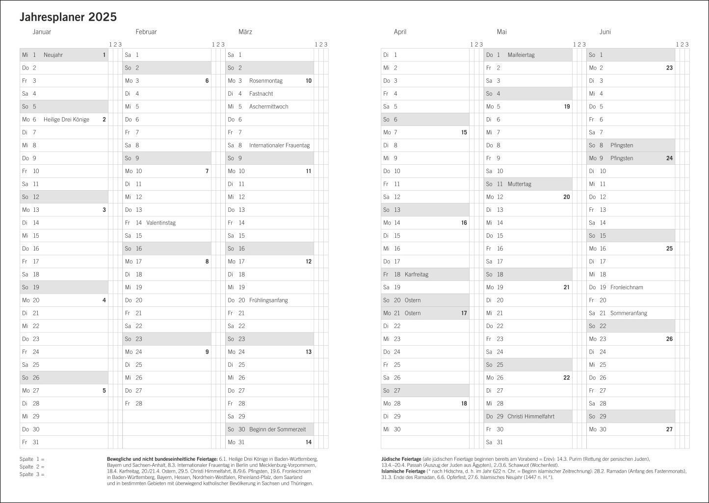 Bild: 9783756407521 | Terminer A6, geprägt rot 2025 | Heye | Buch | Bürokalender Heye | 2025