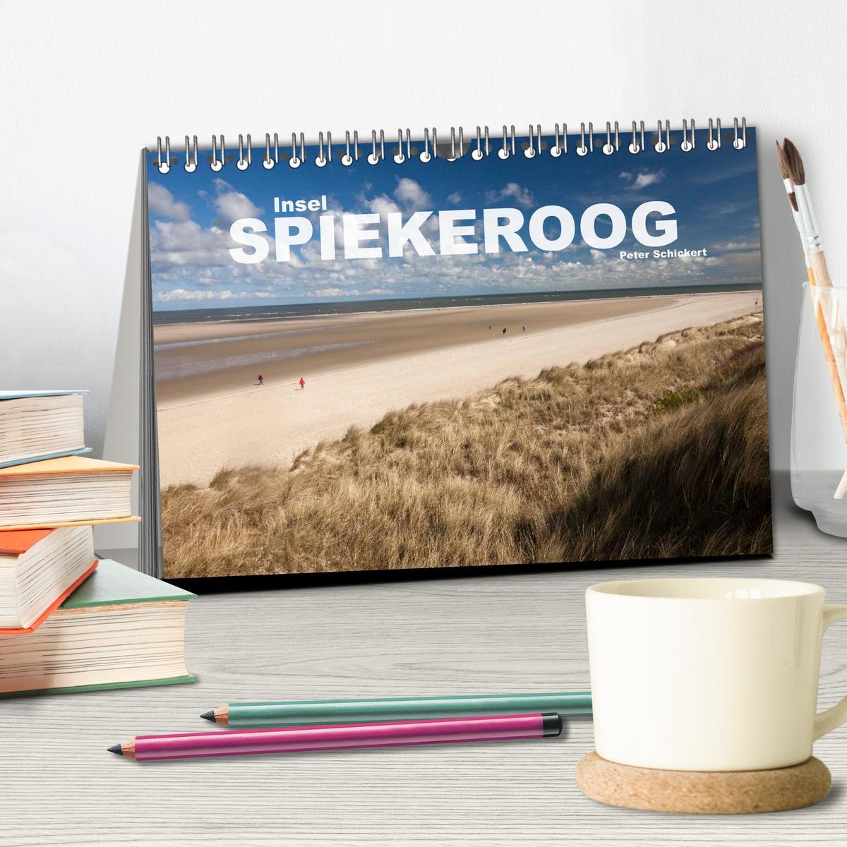 Bild: 9783435609192 | Insel Spiekeroog (Tischkalender 2025 DIN A5 quer), CALVENDO...